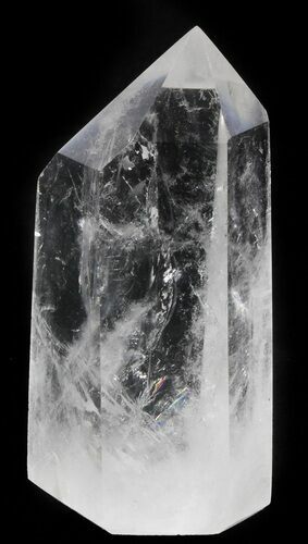 Polished Quartz Crystal Point - Madagascar #55765